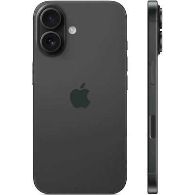 смартфон Apple iPhone 16 128GB Black MYDQ3J/A черный
