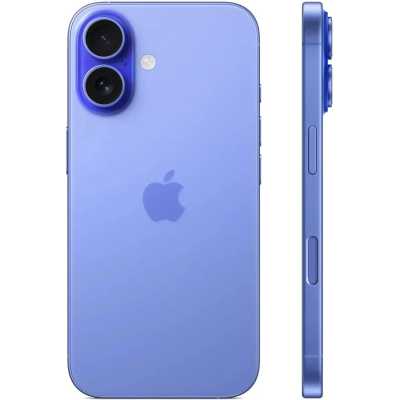 смартфон Apple iPhone 16 128GB Ultramarine MYDU3AH/A синий