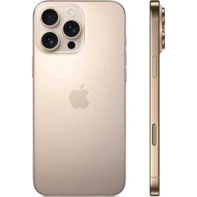 смартфон Apple iPhone 16 Pro Max 256GB Desert Titanium MYWX3X/A бежевый