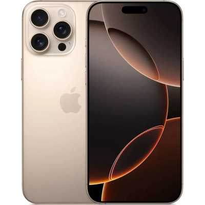 смартфон Apple iPhone 16 Pro Max 256GB Desert Titanium MYWX3ZP/A бежевый