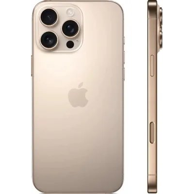 смартфон Apple iPhone 16 Pro Max 512GB Desert Titanium MYTW3ZA/A бежевый