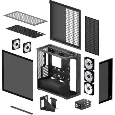 корпус Arctic Xtender VG Black