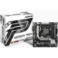 материнская плата ASRock AB350M Pro4