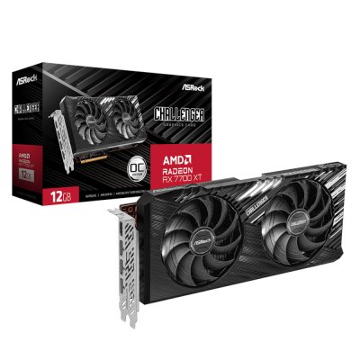 видеокарта ASRock AMD Radeon RX 7700 XT Challenger 12G OC