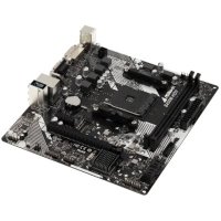 материнская плата ASRock B450M-HDV R4.0 Черный