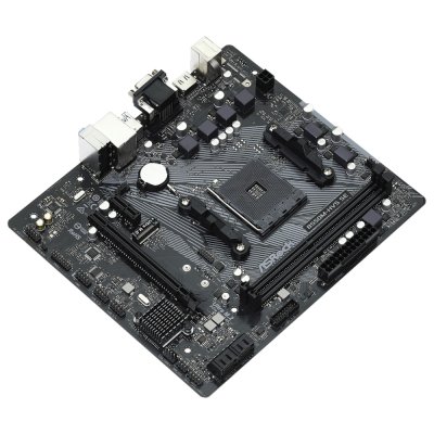 материнская плата ASRock B550M-HVS SE Черный