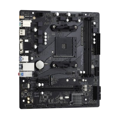 материнская плата ASRock B550M-HVS SE Черный