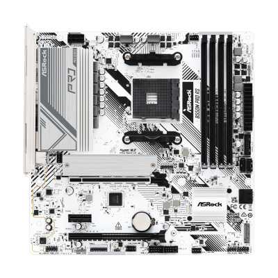 материнская плата ASRock B550M Pro RS Белый