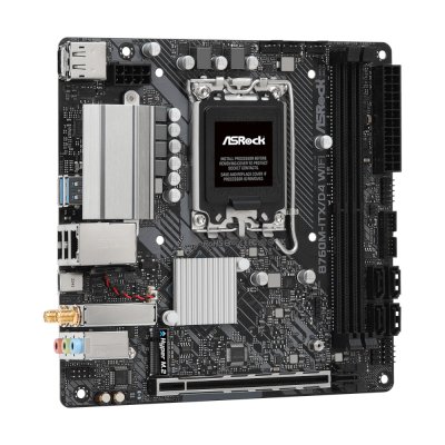 материнская плата ASRock B760M-ITX/D4 WiFi
