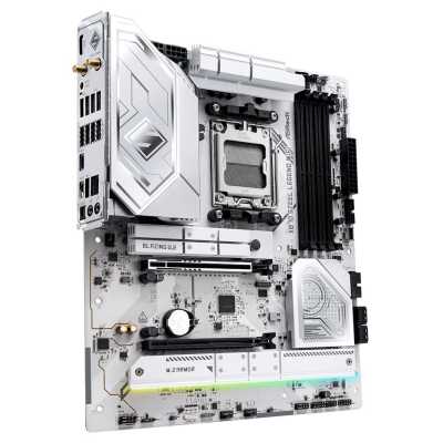 материнская плата ASRock X870 Steel Legend WiFi Белый