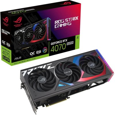 видеокарта ASUS nVidia GeForce RTX 4070 Super 12Gb ROG-STRIX-RTX4070S-O12G-GAMING