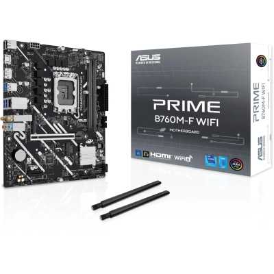 материнская плата ASUS Prime B760M-F WiFi Черный
