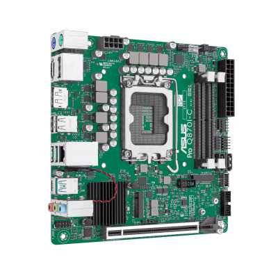 материнская плата ASUS Pro Q870I-C-CSM Черный