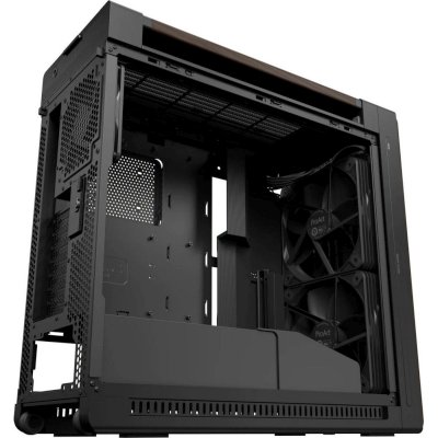 корпус ASUS ProArt PA602 Wood Edition Modern Black Metal Panel