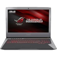 ноутбук ASUS ROG G752VS-GB136T 90NB0D71-M01950 Серый