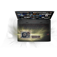ноутбук ASUS ROG GL552VX-XO102D 90NB0AW3-M01160 Серебристый