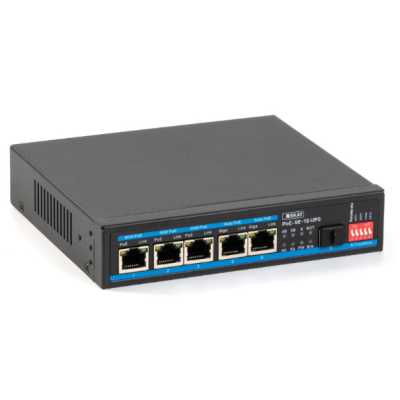 коммутатор Бастион SKAT PoE-UPS-5E-1S
