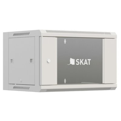 телекоммуникационный шкаф Бастион SKAT TB-9W645GF-G Серый