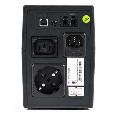 ИБП Бастион SKAT-UPS 600-IN-1x7 Черный