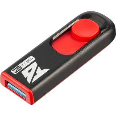 флешка BigTech 128GB UFD034 Черный, красный