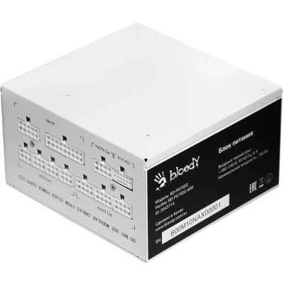блок питания Bloody 750W BD-PS750G-MW Белый