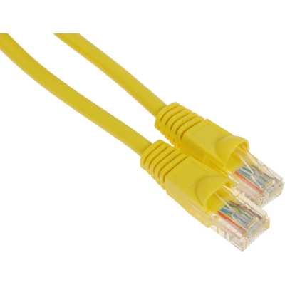 патч-корд Buro UTP-5E-1M-Y Желтый