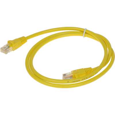 патч-корд Buro UTP-5E-1M-Y Желтый