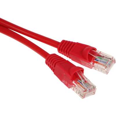 патч-корд Buro UTP-5E-2M-R Красный