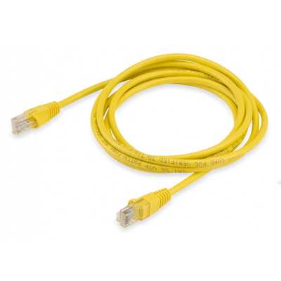 патч-корд Buro UTP-5E-2M-Y Желтый