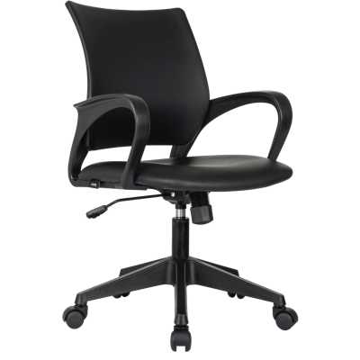 офисное кресло Бюрократ CH-695N/BLACK-PU черный