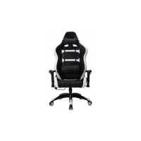 игровое кресло Бюрократ CH-772-BLACK+WH черно-белый
