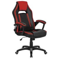 игровое кресло Бюрократ CH-829-BL+Red черно-красный