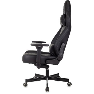 игровое кресло Бюрократ KNIGHT HUNTER BL-PU черный