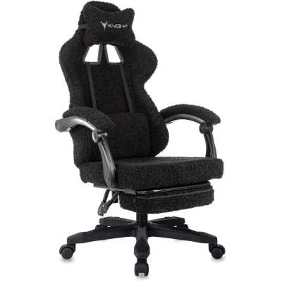 игровое кресло Бюрократ Knight Lord/F Black черный