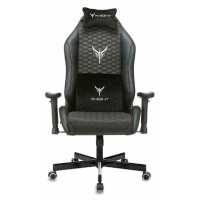 игровое кресло Бюрократ KNIGHT NEON CARBON черный