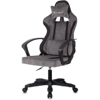 игровое кресло Бюрократ KNIGHT OPTIMUM GR серый