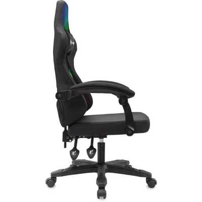 игровое кресло Бюрократ KNIGHT WOLF RGB B черный