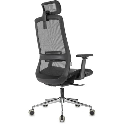 офисное кресло Бюрократ MC-912-H/SIT-M/B черный