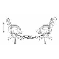 офисное кресло Бюрократ T-9927WALNUT-LOW/MUS