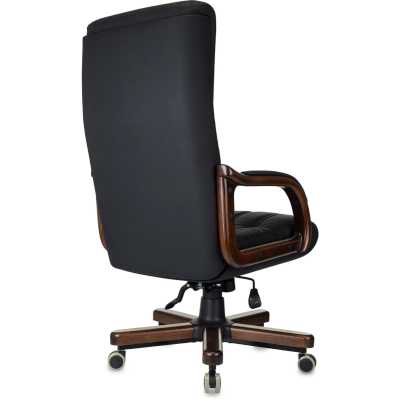 офисное кресло Бюрократ T-9932WALNUT/B черный
