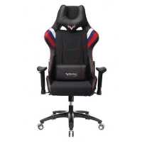 игровое кресло Бюрократ VIKING 4 AERO RUS чёрный-красный-белый-синий