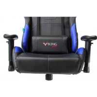 игровое кресло Бюрократ VIKING 5 AERO BLUE черно-синий