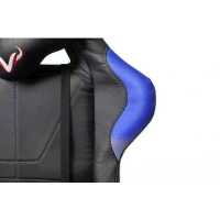 игровое кресло Бюрократ VIKING 5 AERO BLUE черно-синий