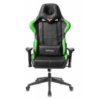 игровое кресло Бюрократ VIKING 5 AERO LGREEN черно-зеленый