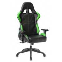 игровое кресло Бюрократ VIKING 5 AERO LGREEN черно-зеленый