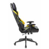 игровое кресло Бюрократ VIKING 5 AERO YELLOW черно-желтый