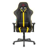 игровое кресло Бюрократ VIKING ZOMBIE A4 YEL черно-желтый
