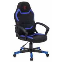 игровое кресло Бюрократ ZOMBIE 10 BLUE черно-синий