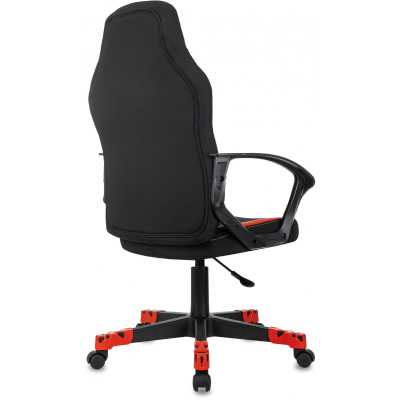 игровое кресло Бюрократ ZOMBIE 100 Black/Red черно-красный