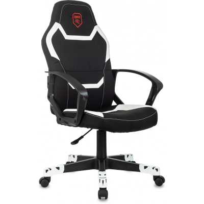 игровое кресло Бюрократ ZOMBIE 100 Black/White черно-белый